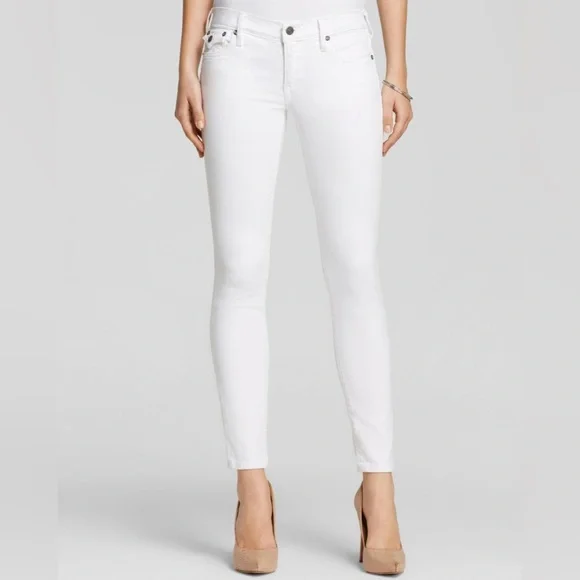 True Religion White Skinny Jeans – Size 24 - Picture 2 of 11